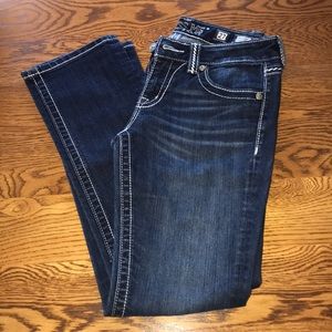 Miss me dark wash boot cut jeans size 27